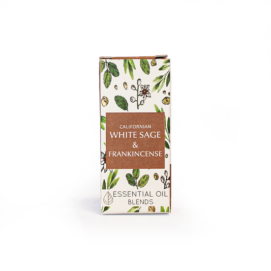 White Sage & Frankincense Essential Oil Diffuser Blend - 10ml