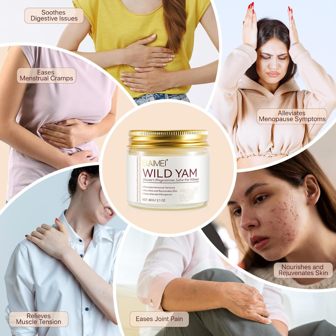 Wild Yam Cream 60g – Natural Progesterone Salve