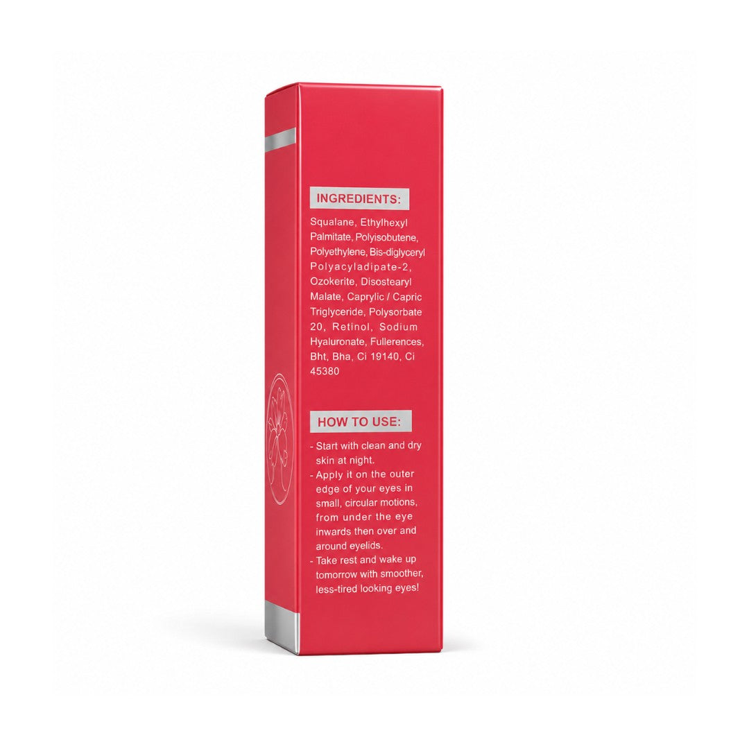 AL'IVER Retinol Eye Stick 3g packaging box with ingredients and instructions
