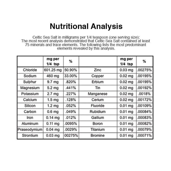 Ancient Purity Celtic Sea Salt Ancient Purity -250g