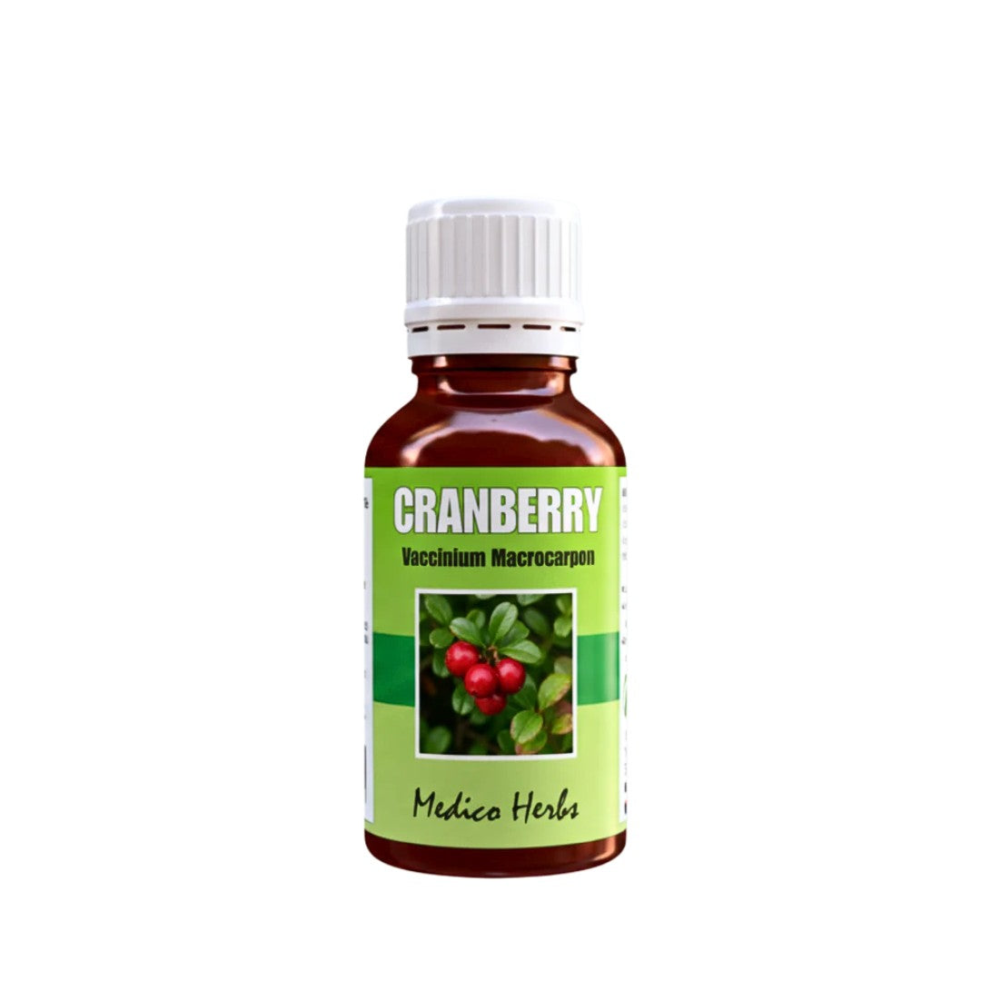 Medico Herbs Cranberry (Vaccinium Macrocarpon) Oral Drops 50ml bottle