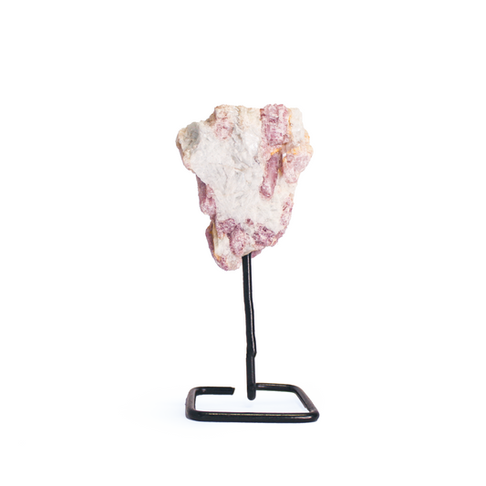 Gemstone on Stand - Pink Tourmaline