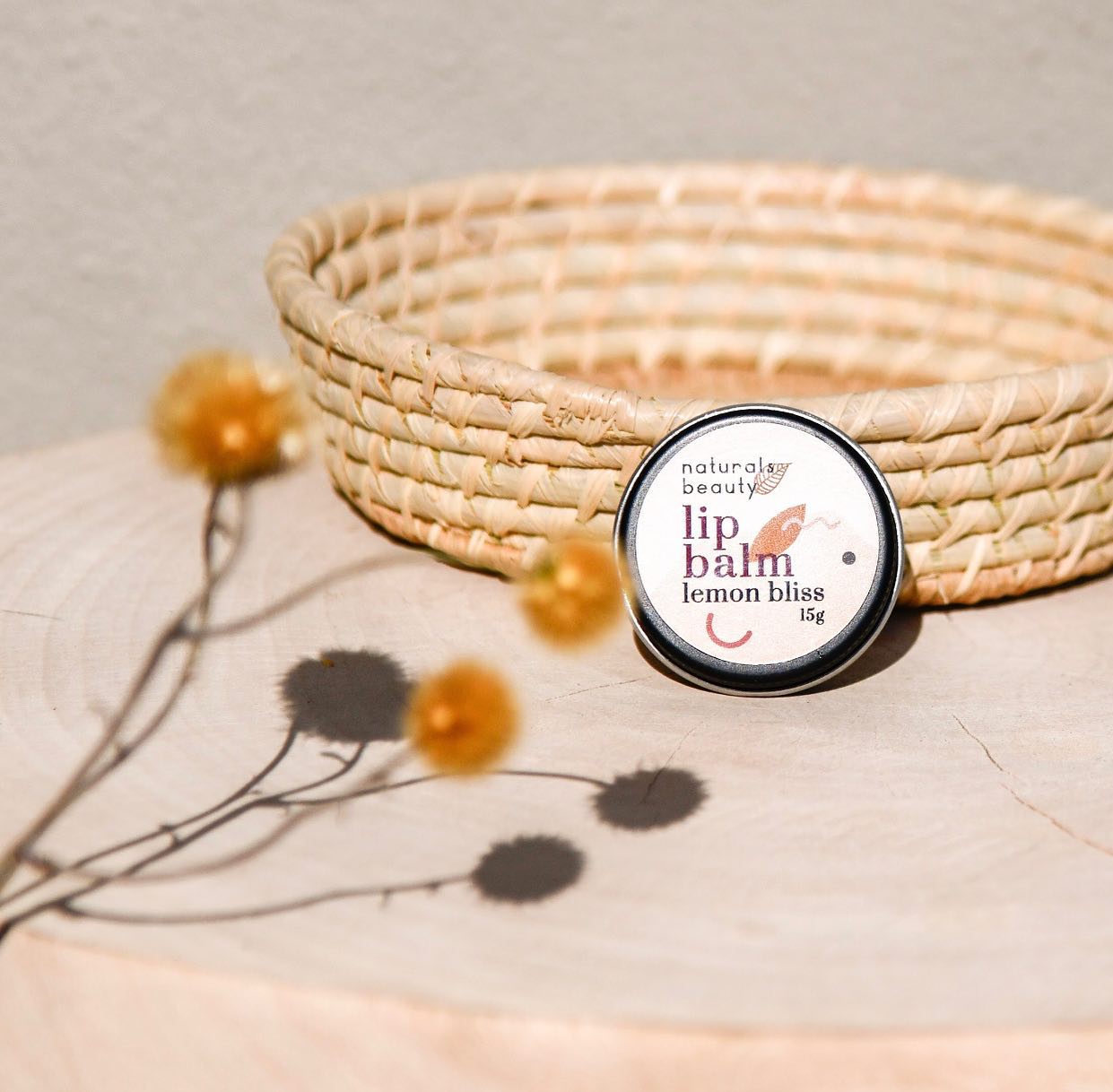 Naturals Beauty Tea Tree Lip Balm 15g