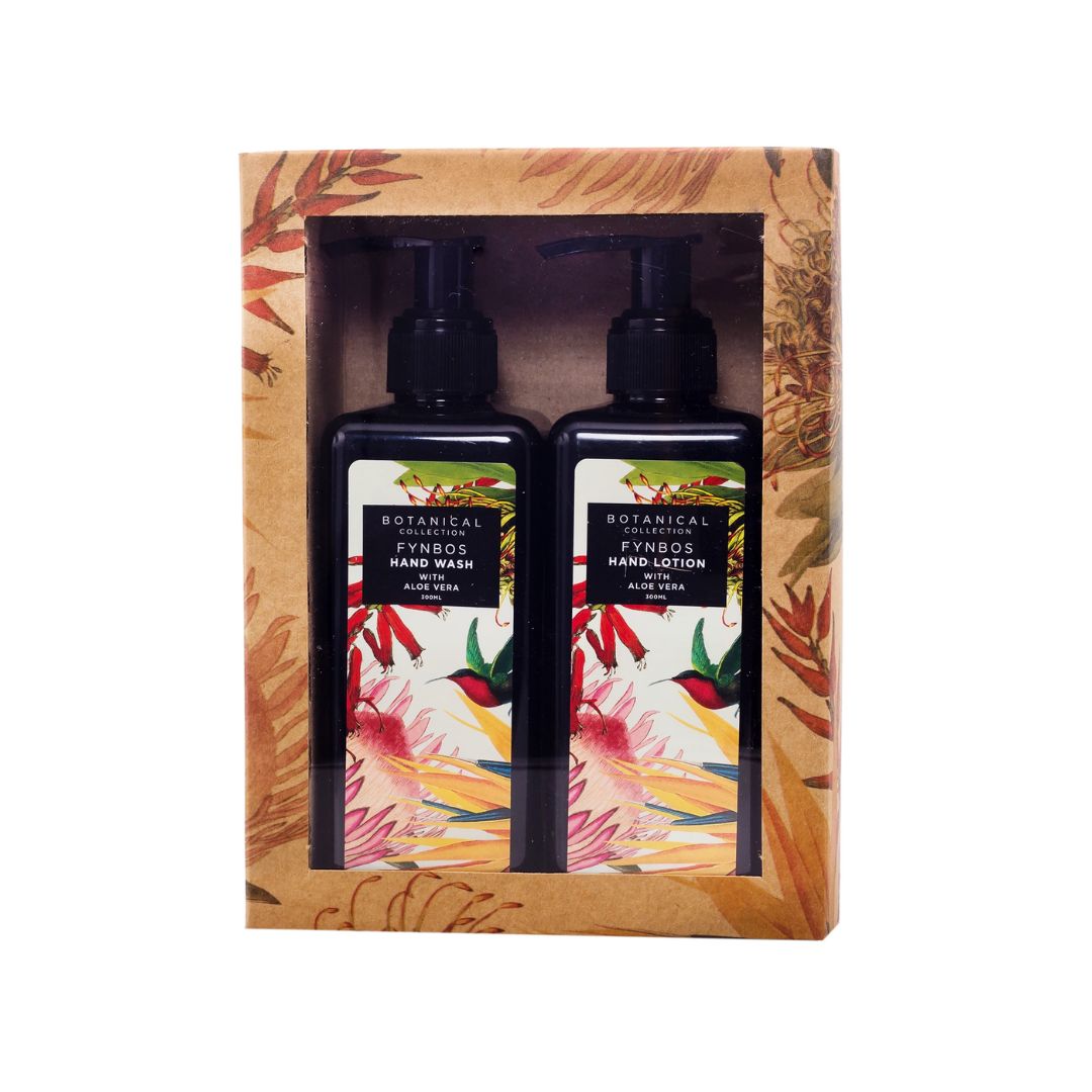 Fynbos Hand Wash & Lotion Set 300ml x 2