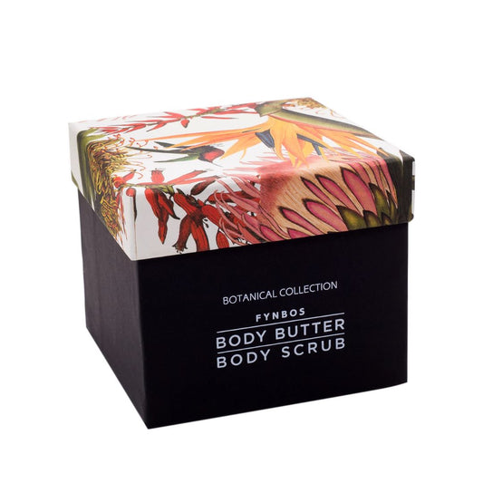 Fynbos Body Butter & Body Scrub Gift Box 250ml X 2