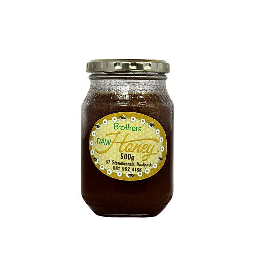 Raw Honey 500g - Green Square