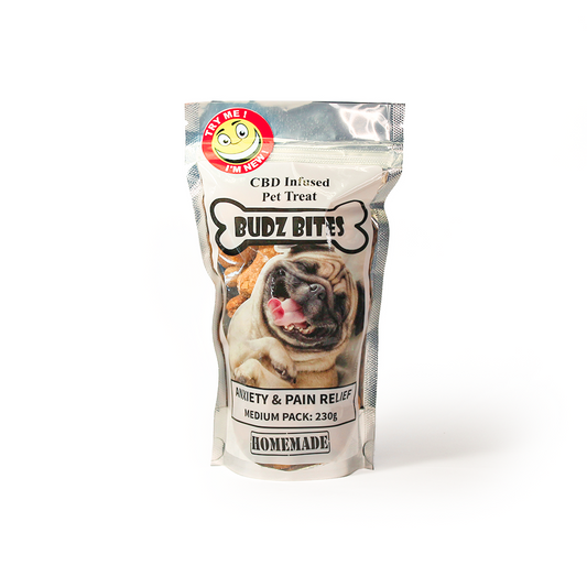 Budz Bites CBD Dog Treats (Medium pack) 230g