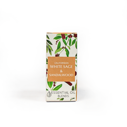 Californian white Sage & Sandalwood Essential Oil Blend - 10ml