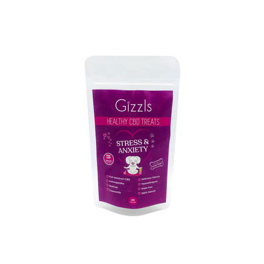 Gizzls Stress & Anxiety CBD Treats for Small Dogs