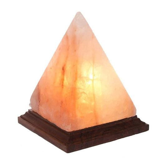 Pyramid-shaped Salt Lamp