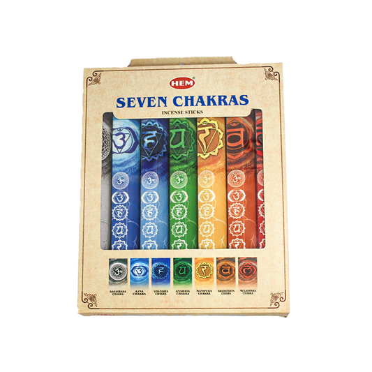 7 Chakra Gift Pack of 7 Tubes