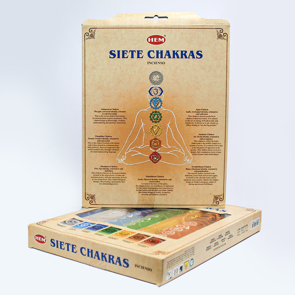7 Chakra Gift Pack of 7 Tubes