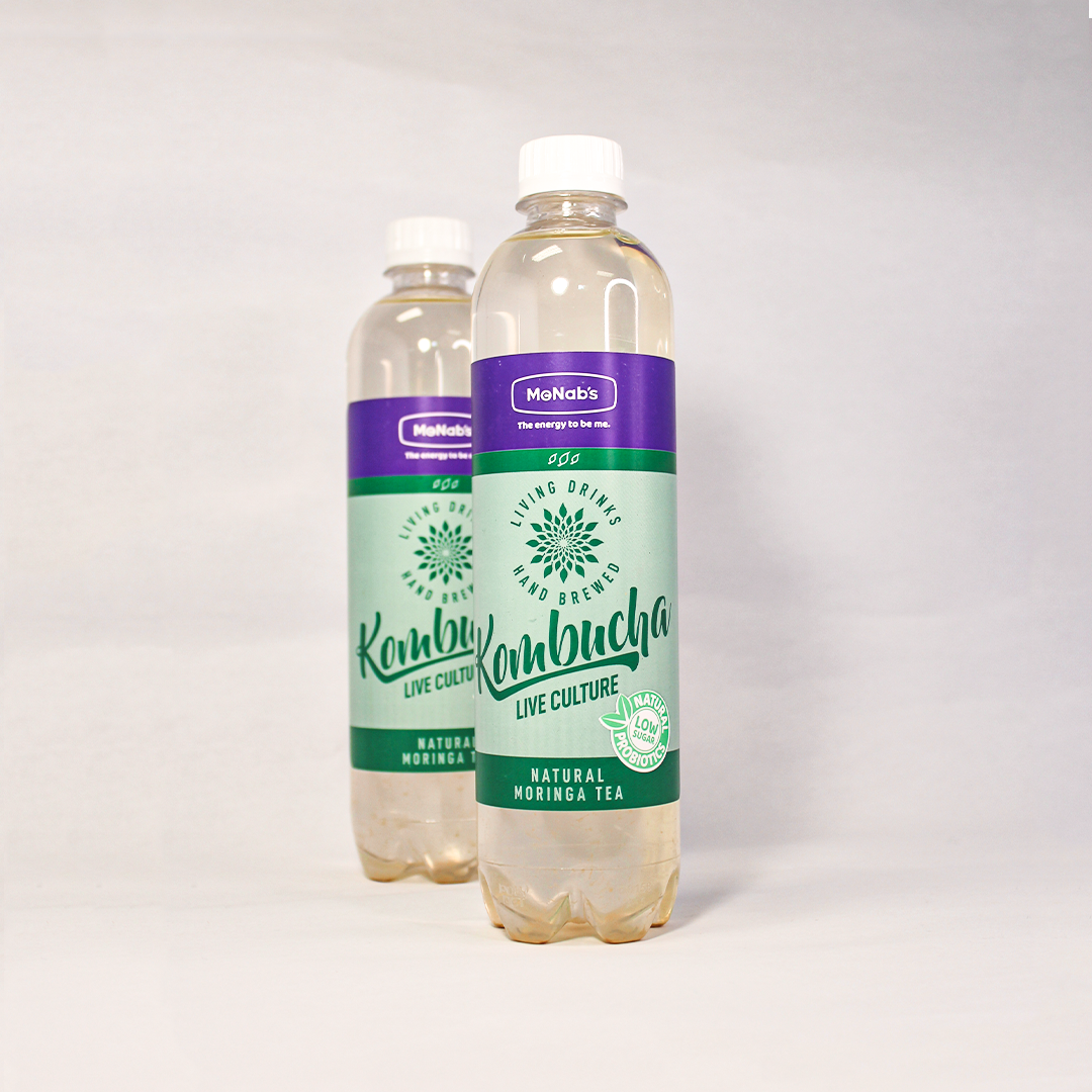 McNabs Natural Moringa Tea Kombucha with Live Culture 500ml
