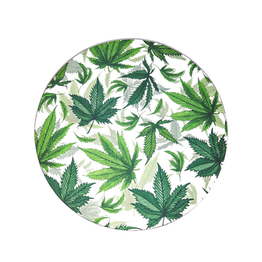 Cannabis Leaf Mouse Pads - Green