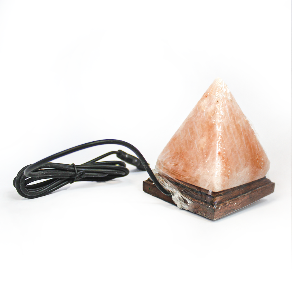 Pyramid-shaped Salt Lamp
