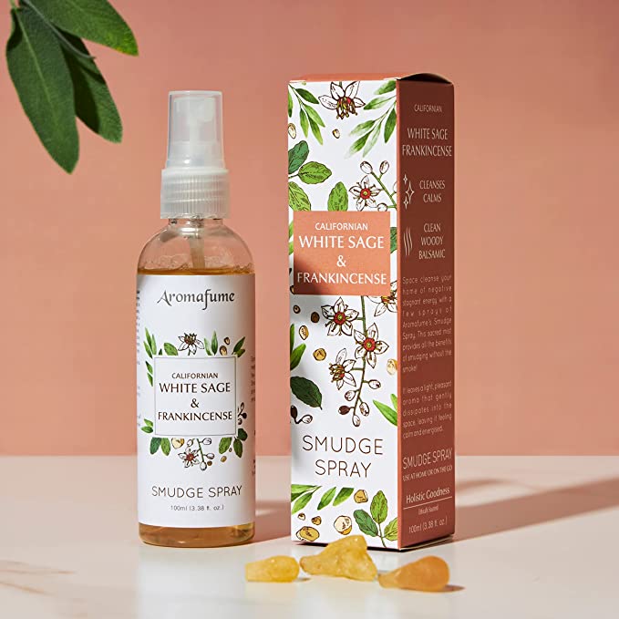 Smudge Spray: White Sage & Frankincense 100ml