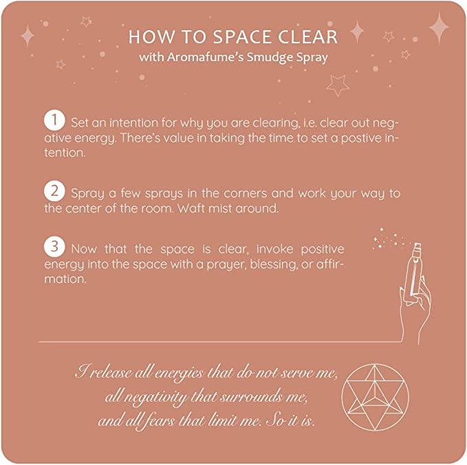 Smudge Spray: White Sage & Frankincense 100ml