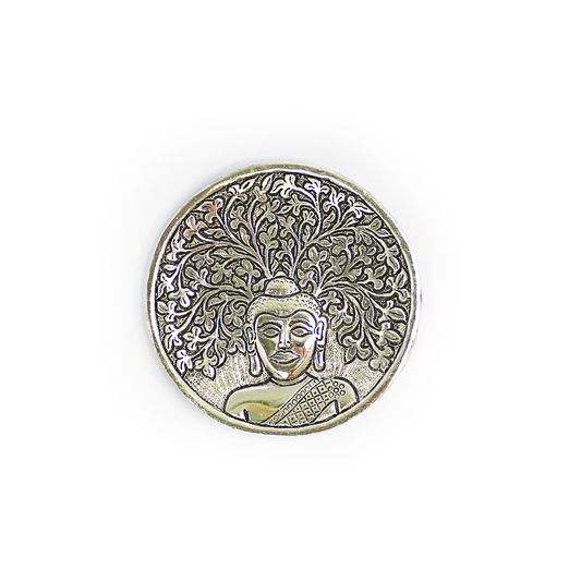 Tree Of Life Buddha Aluminum Incense Holder