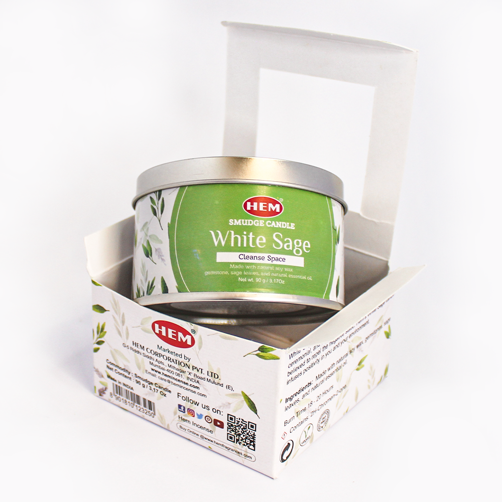 White Sage Smudge Candle - 90g