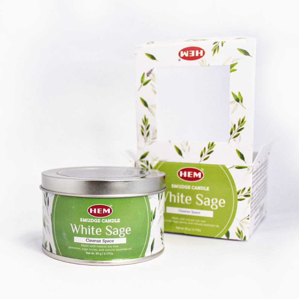 White Sage Smudge Candle - 90g
