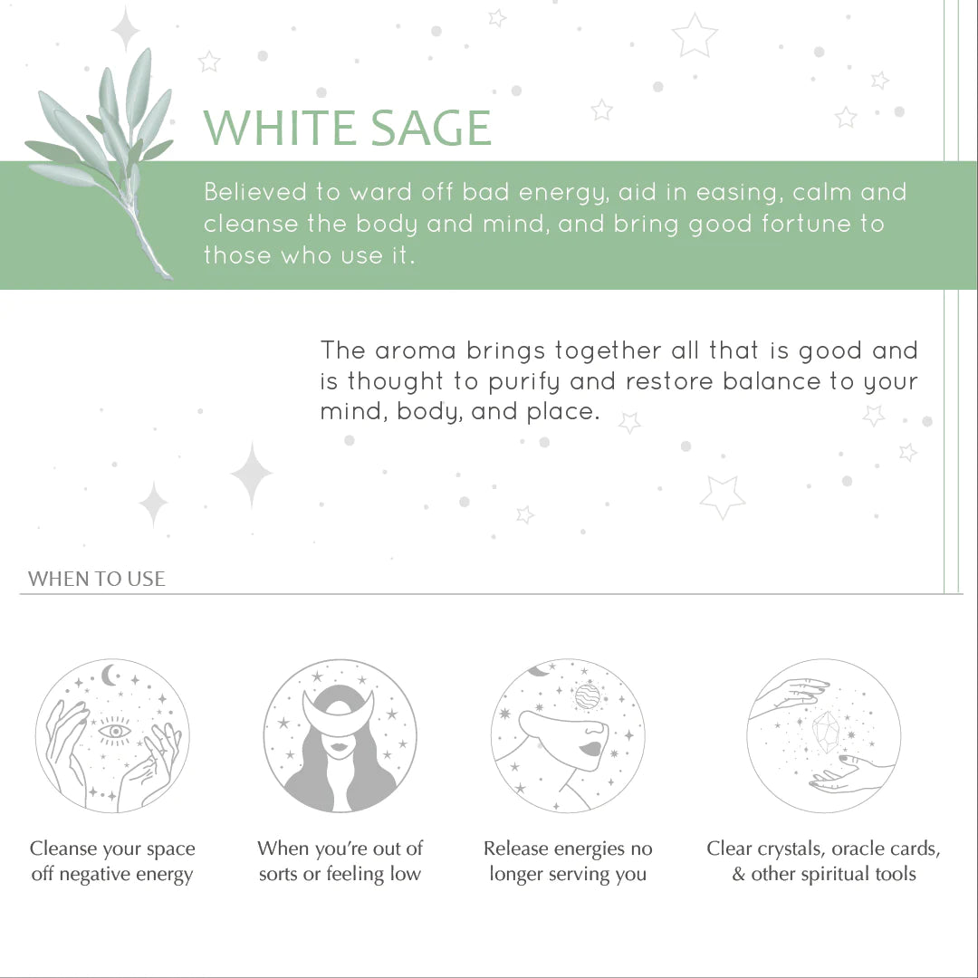 California White Sage Essential Oil Diffuser Blend - 10ml