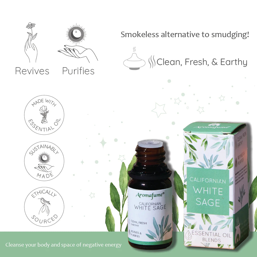 California White Sage Essential Oil Diffuser Blend - 10ml