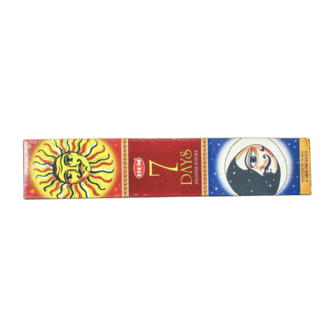 7 Days Incense Sticks Set