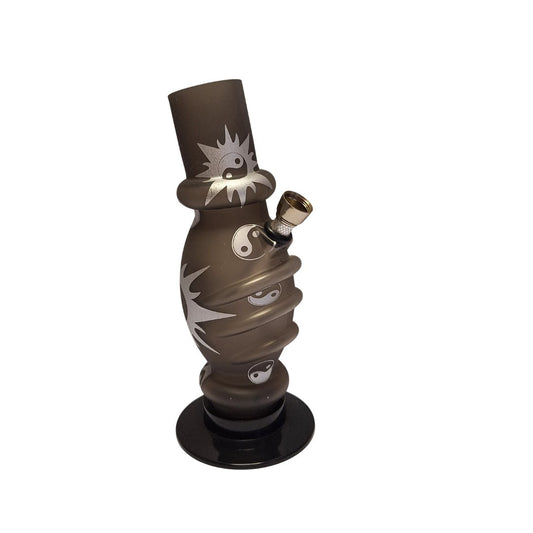 Medium Acrylic Water Bong Printed Patterns