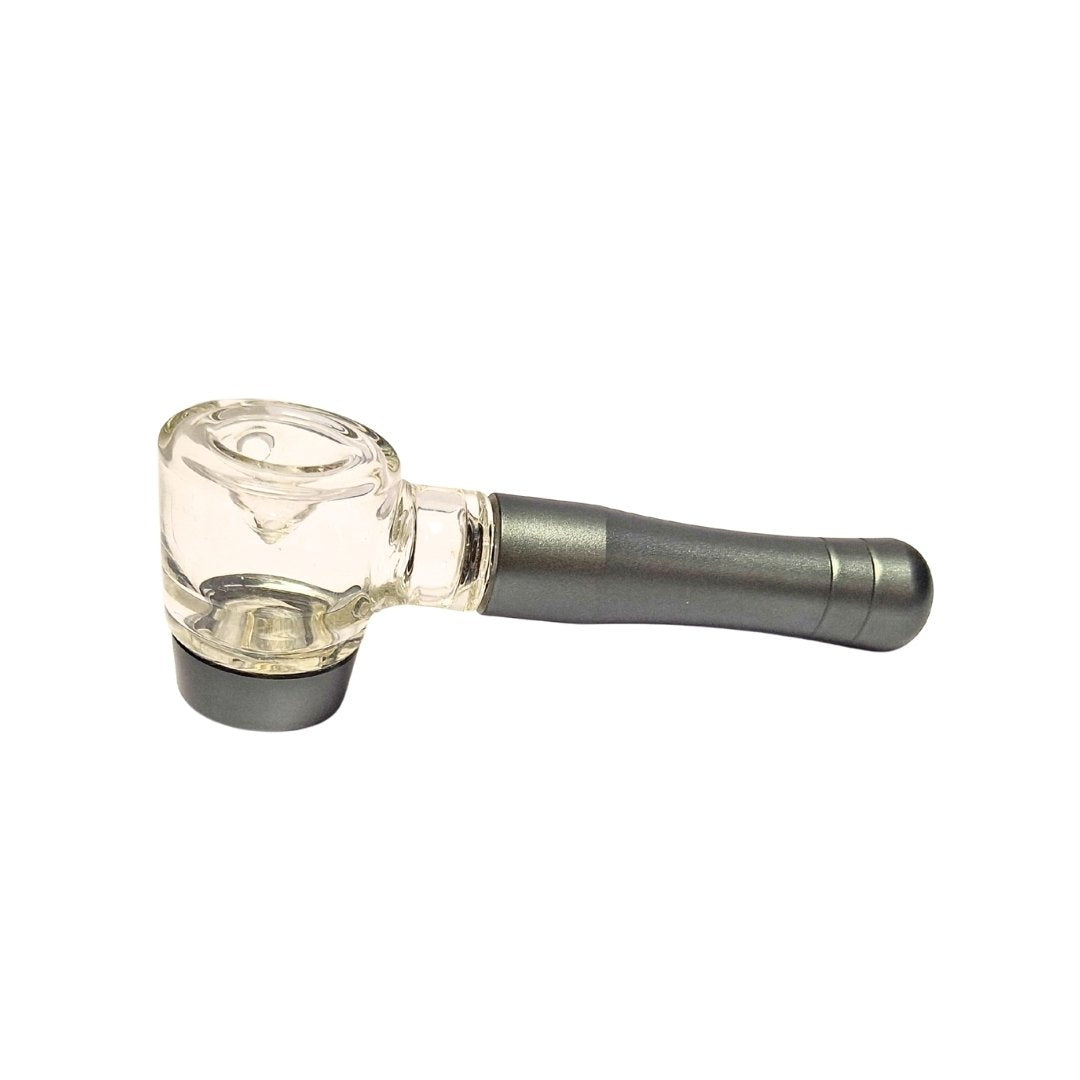 Aluminium & Glass Pipe – 11cm
