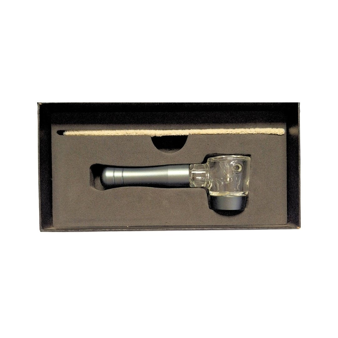 Aluminium & Glass Pipe – 11cm
