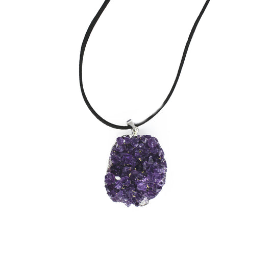 Amethyst Druse Pendant