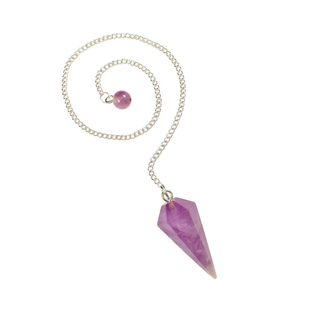 Crystal Pendulum (Assorted Gemstones)