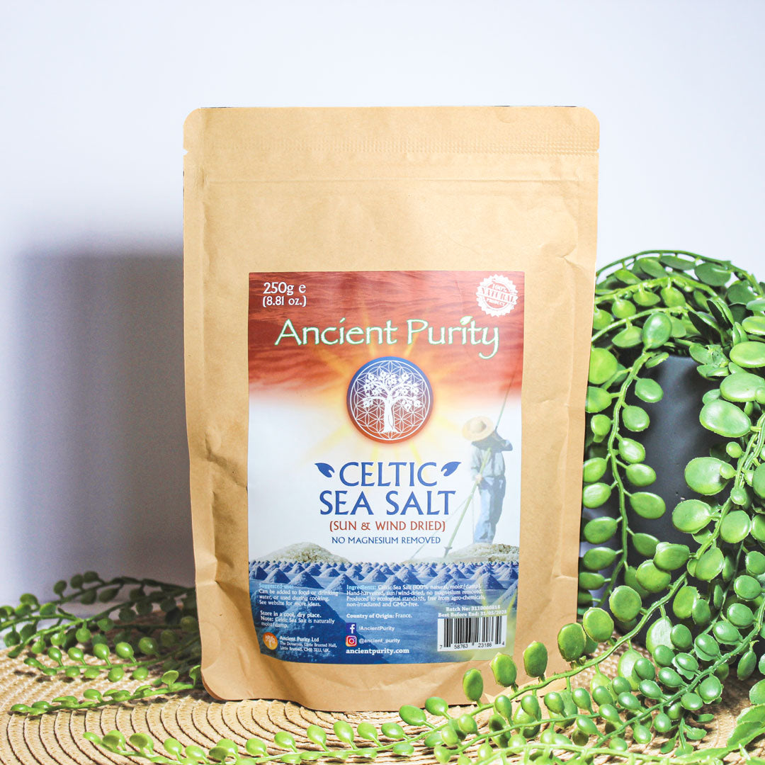Salt Purity Ancient Purity Celtic Sea Salt Ancient Purity -250g – greensquareshop