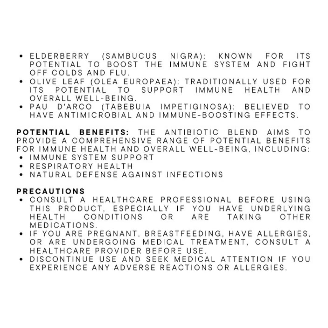 Anti-Biotic Tincture 30ml
