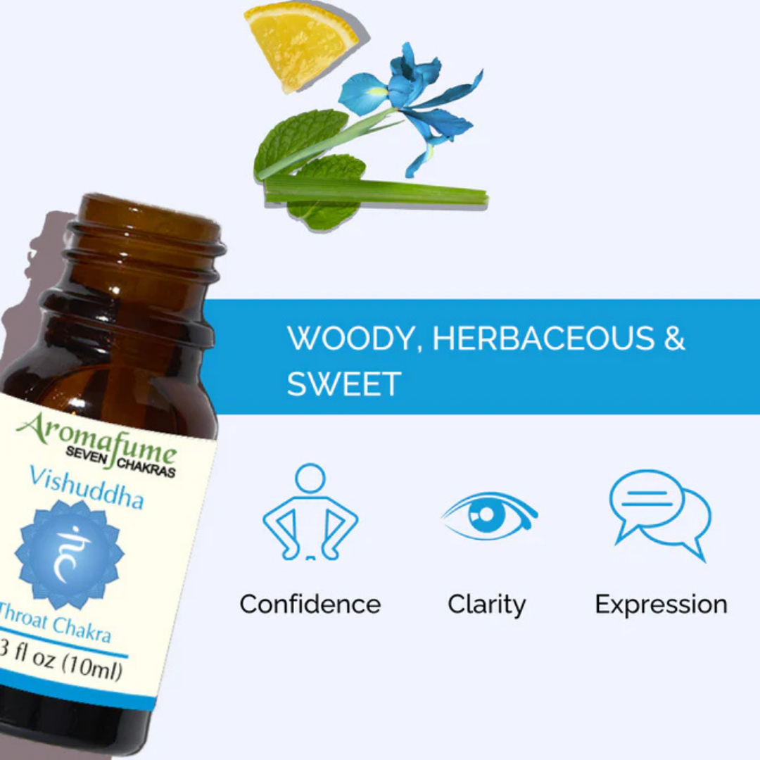 Aromafume - Throat Chakra 5 Essential Oil