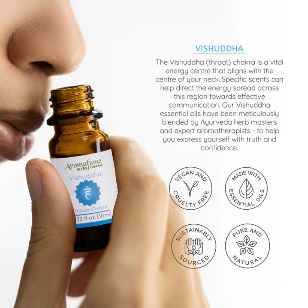 Aromafume - Throat Chakra 5 Essential Oil