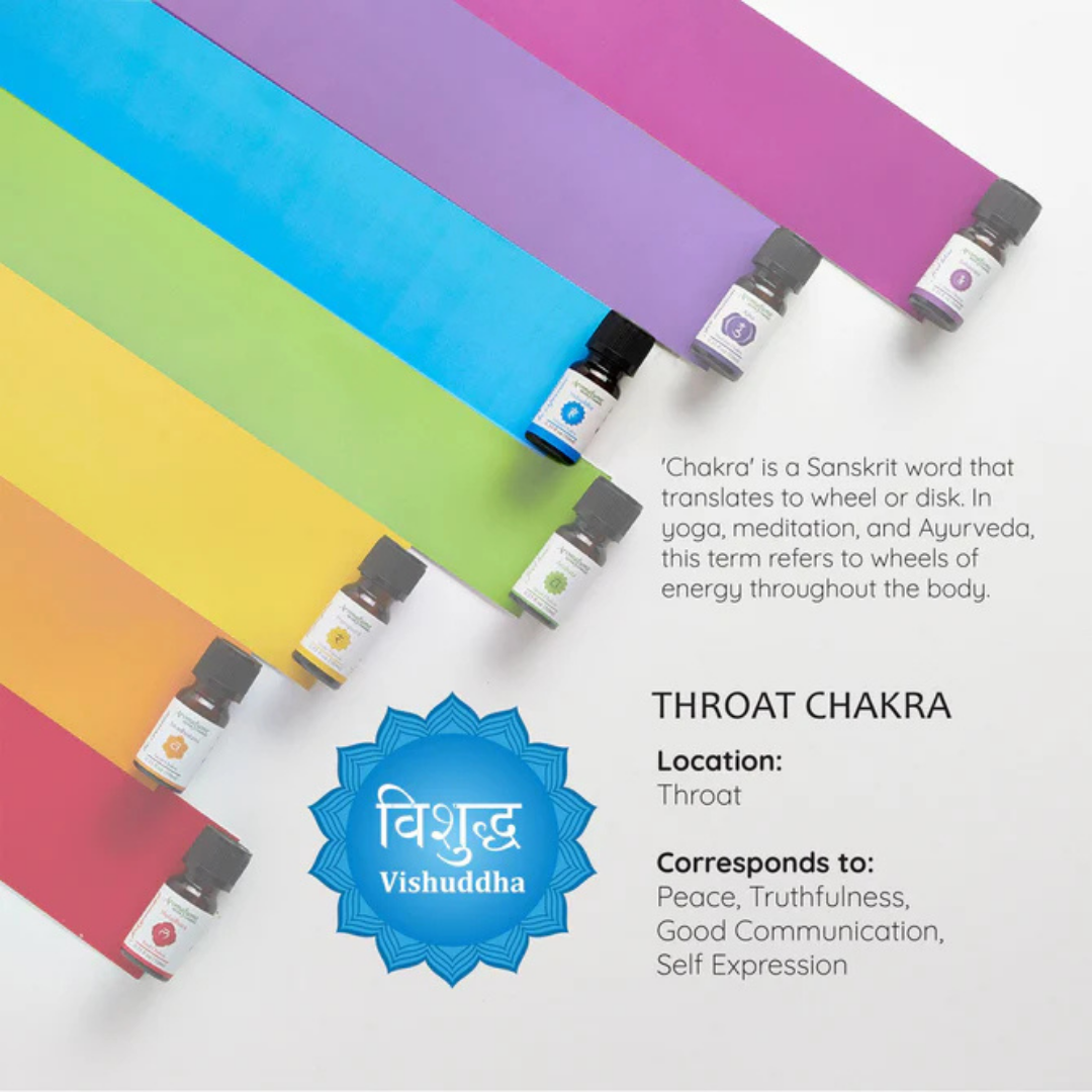 Aromafume - Throat Chakra 5 Essential Oil