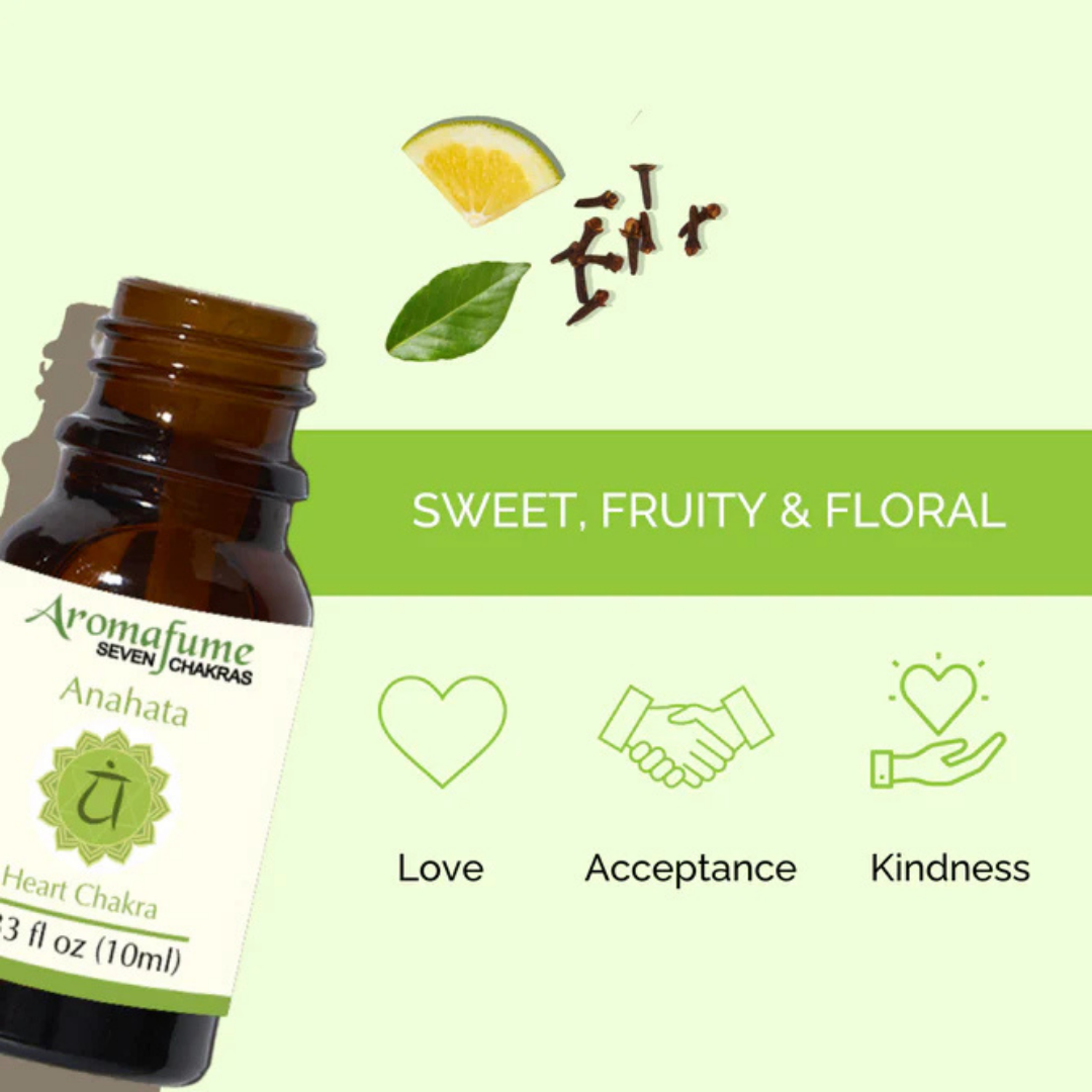 Aromafume - Heart Chakra 4 Essential Oil