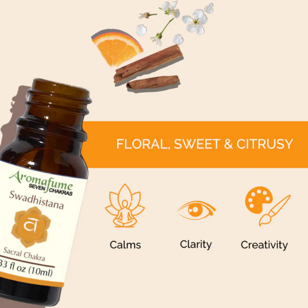 Aromafume - Sacral Chakra 2 Essential Oil