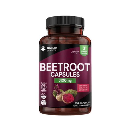 Beetroot Capsules 5100mg – Nitric Oxide Support