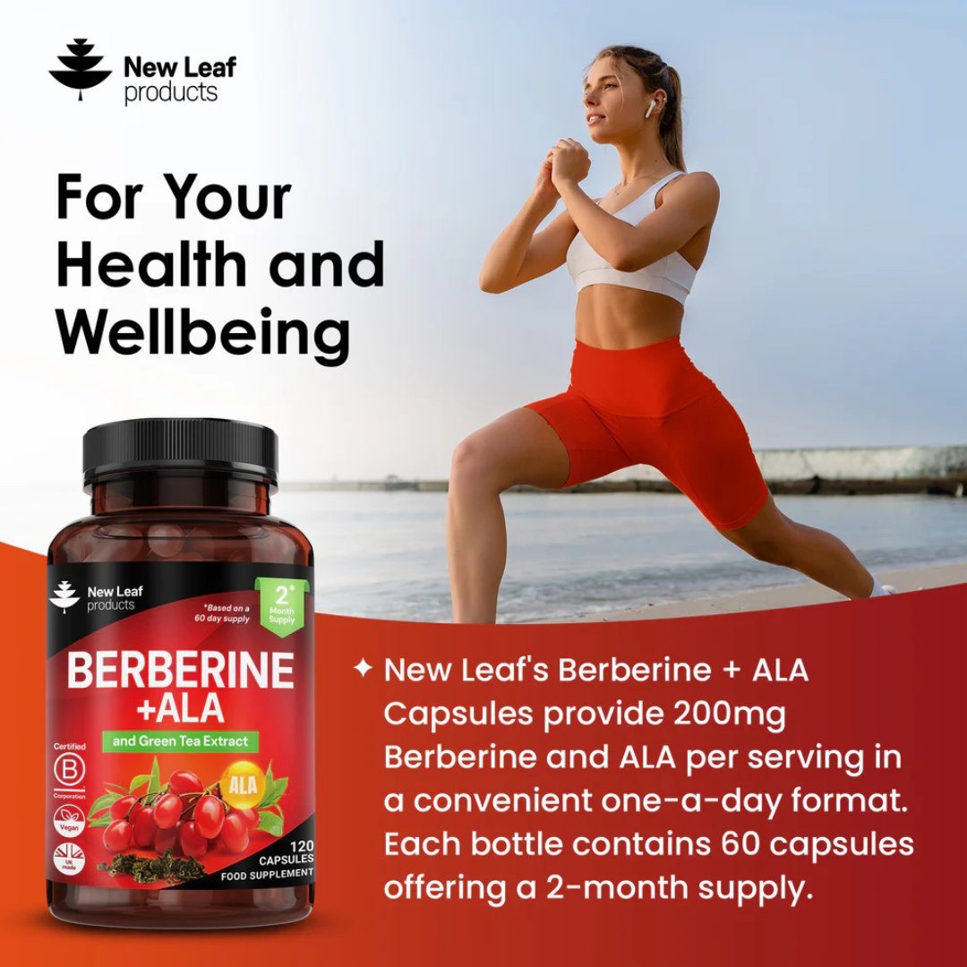 Berberine + ALA Capsules - 2 Months