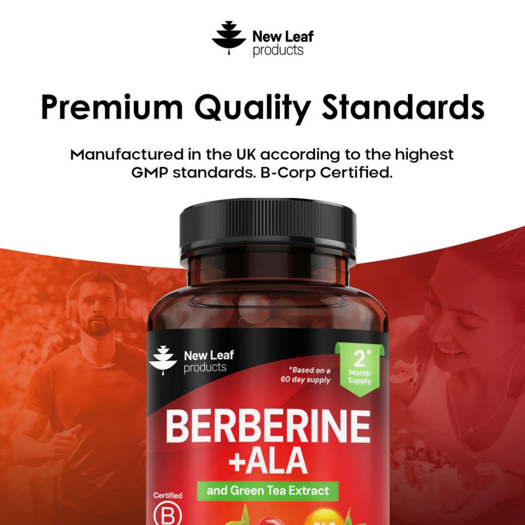 Berberine + ALA Capsules - 2 Months