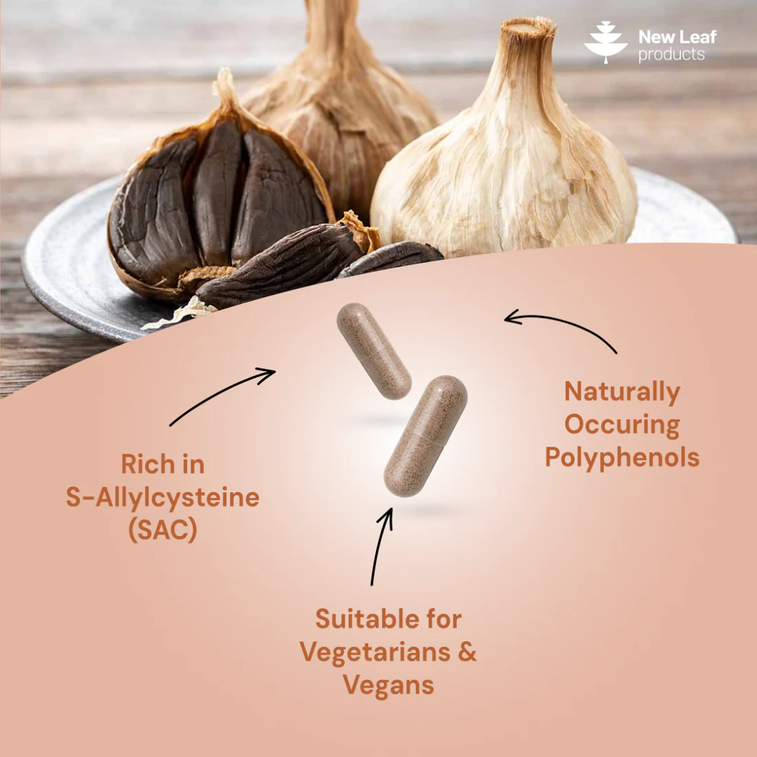 Black Garlic Capsules Aged 36 Months