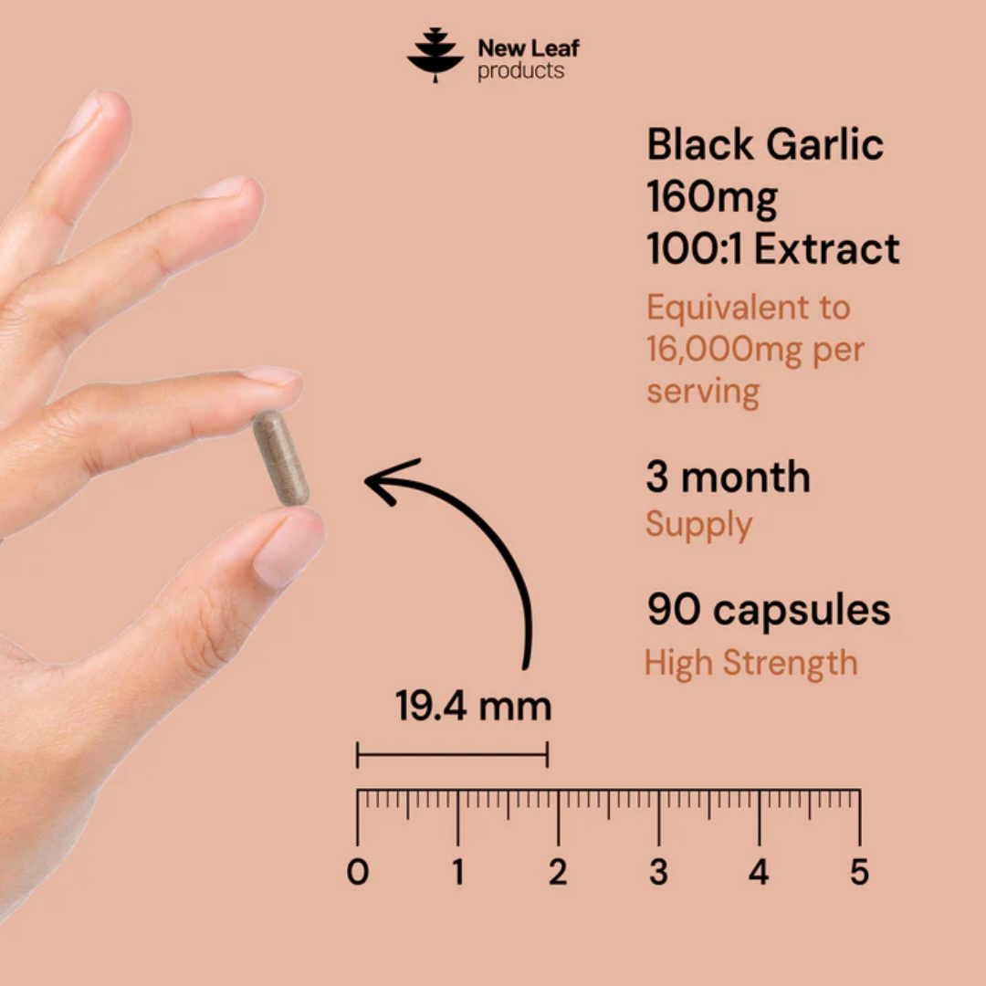 Black Garlic Capsules Aged 36 Months