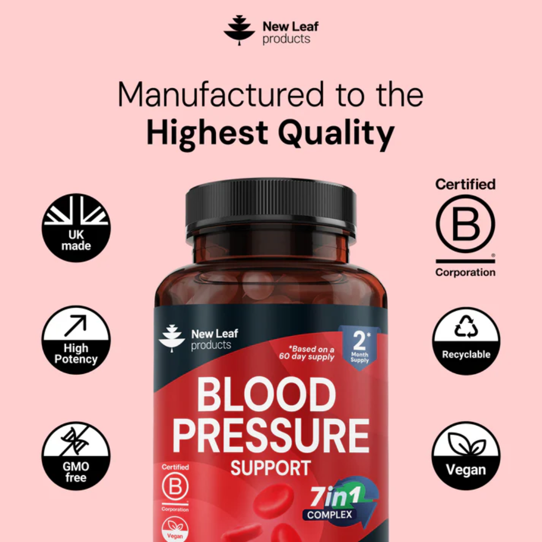 Blood Pressure Support 7-in-1 Capsules
