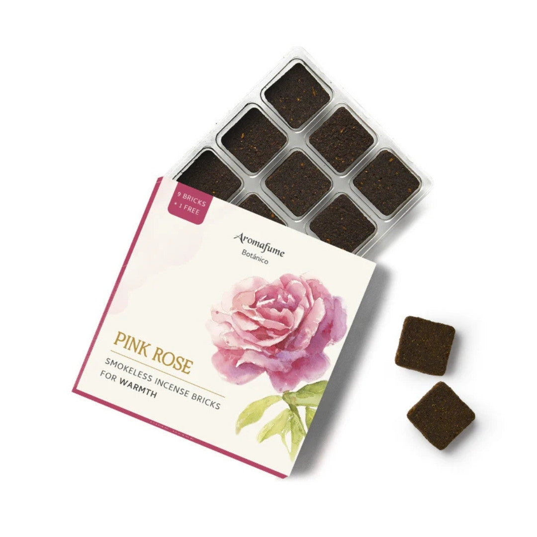 Pink Rose Incense Bricks