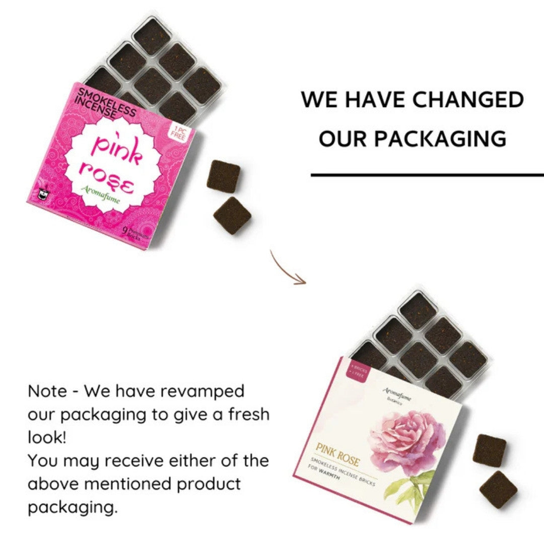 Pink Rose Incense Bricks