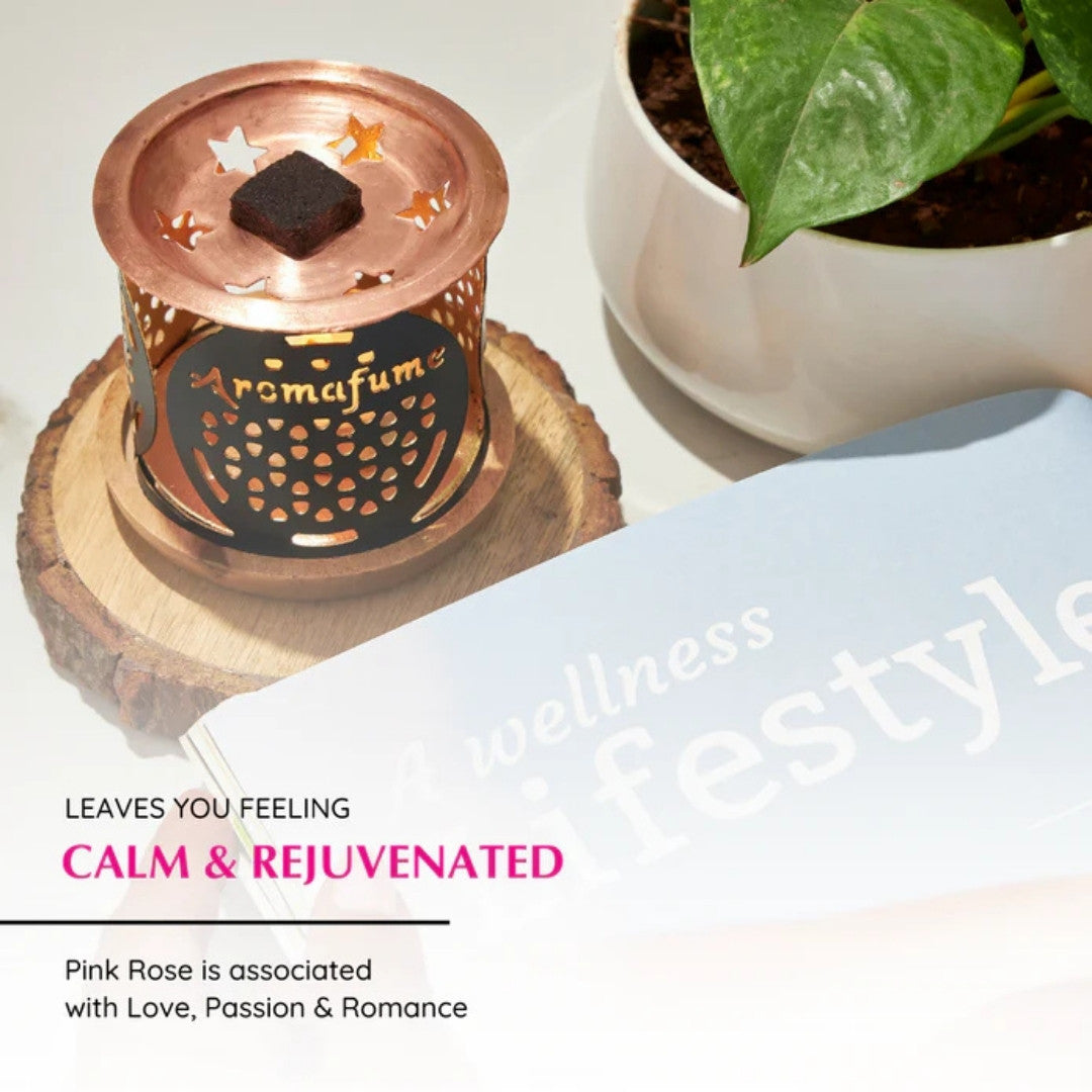 Pink Rose Incense Bricks