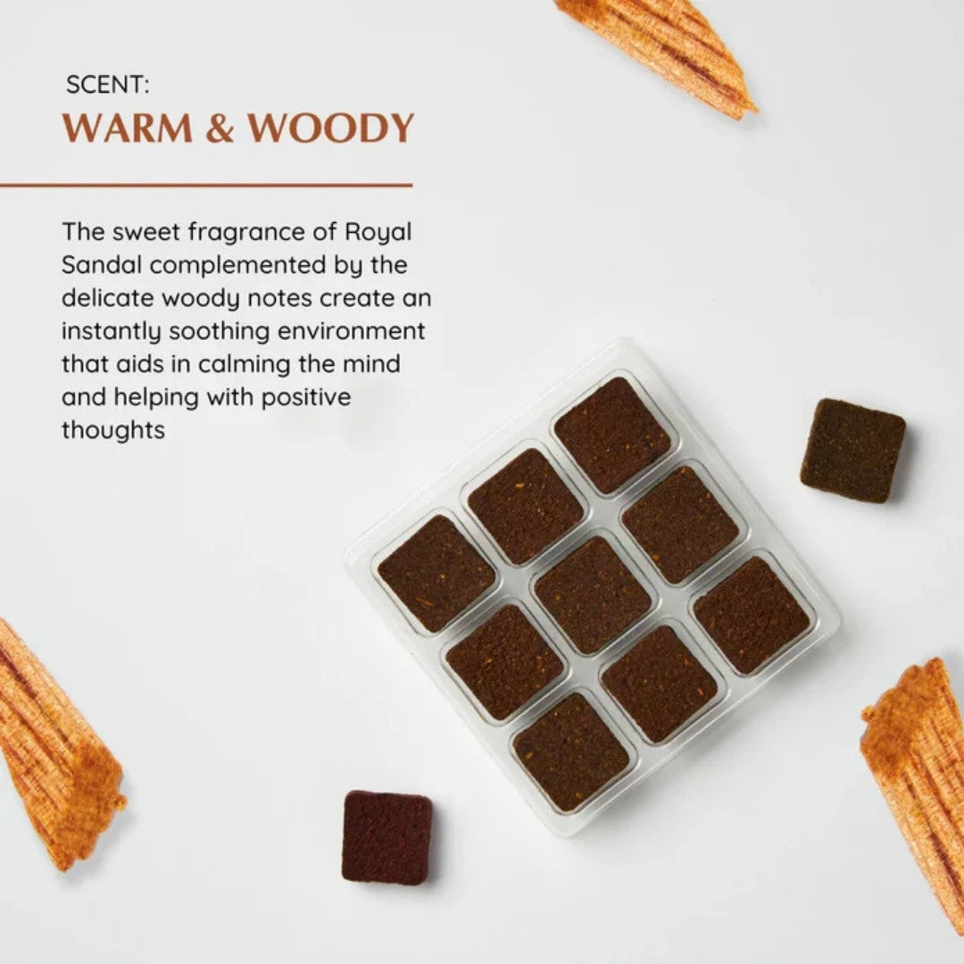 Royal Sandal Incense Bricks