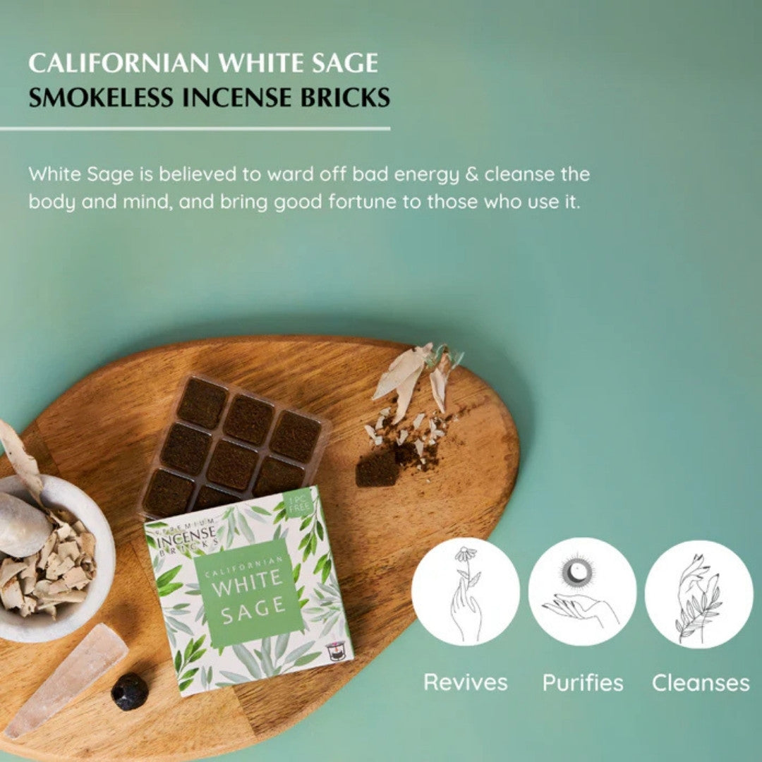 Californian White Sage Incense Bricks